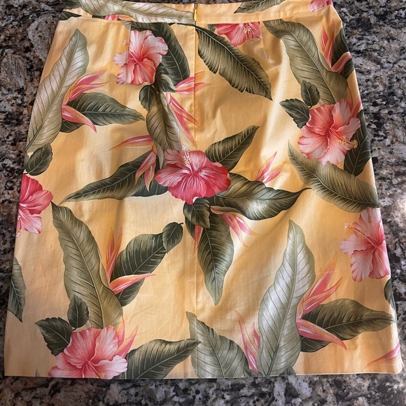 Tommy Bahama Tropical‎ Floral A-Line Skirt - Picture 3 of 3